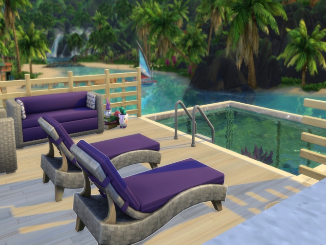 Beach Condo by LJaneP6 at TSR » Sims 4 Updates