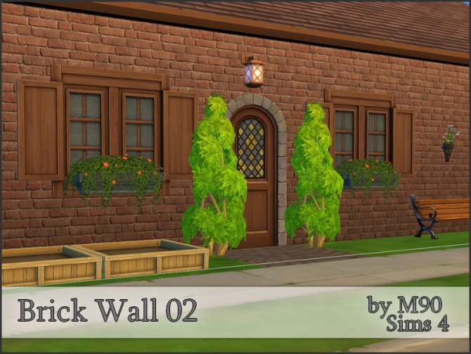 Sims 4 Brick Walls