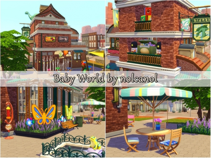 Baby World store by nolcanol at TSR » Sims 4 Updates
