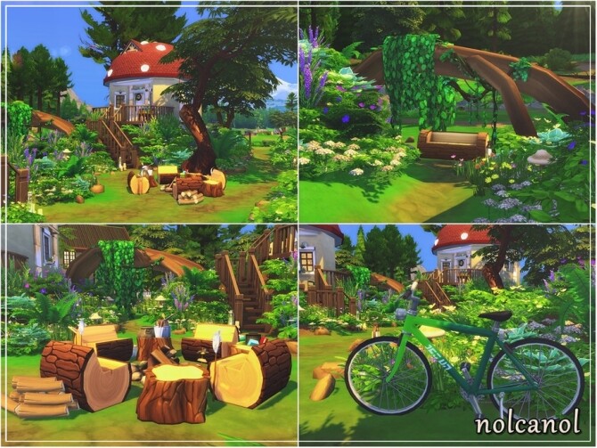 Under the Mushroom home by nolcanol at TSR » Sims 4 Updates