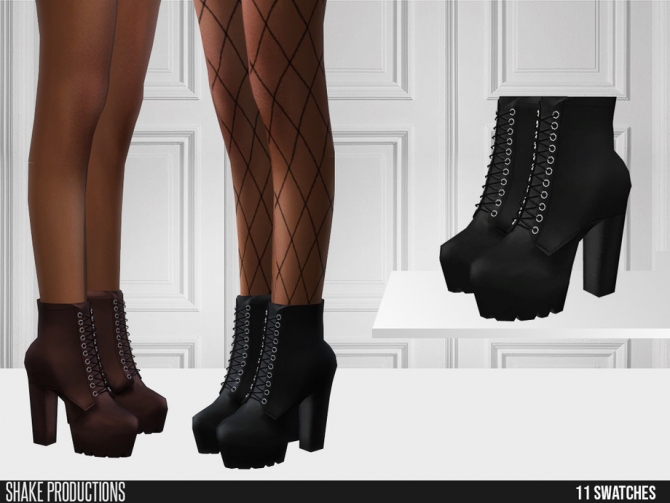 515 High Heel Boots by ShakeProductions at TSR » Sims 4 Updates