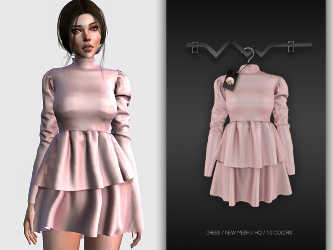 Dress BD324 by busratr at TSR » Sims 4 Updates