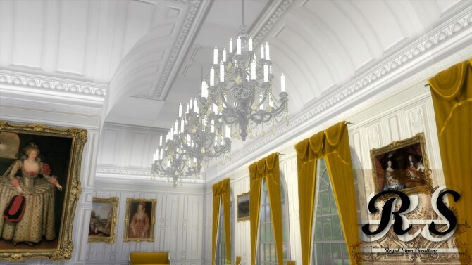 Vaulted Ceiling Set at Regal Sims » Sims 4 Updates
