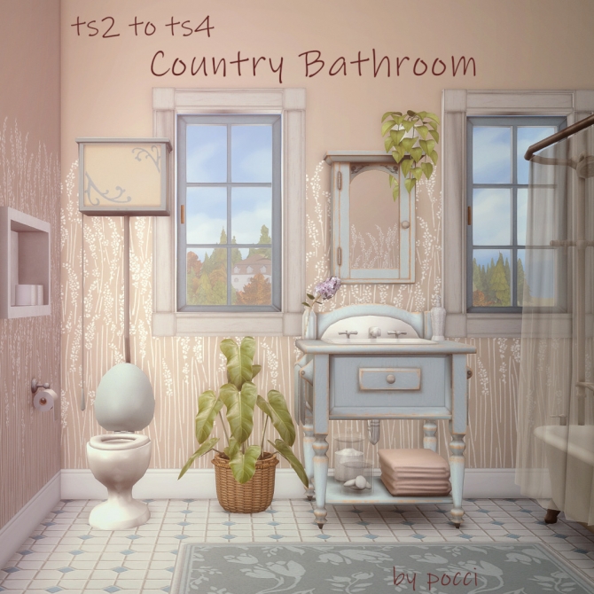 Sims 4 French Country