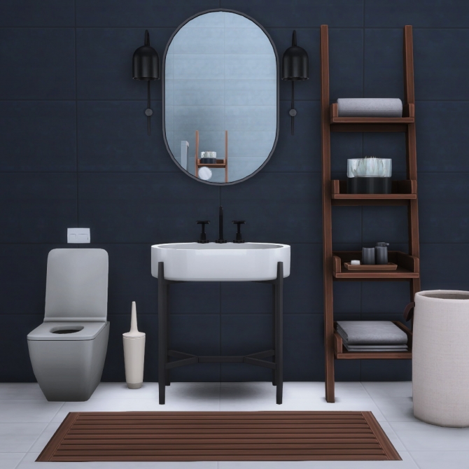 Hudson Bathroom Collection of 31 New Items at Simsational Designs