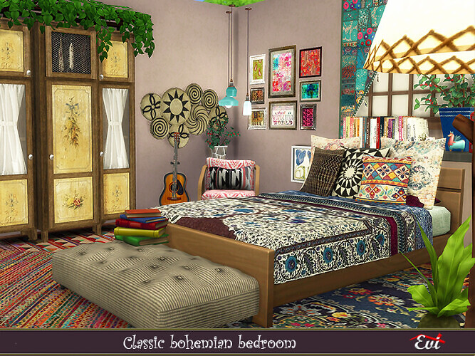 Sims 4 Cc Boho Bedroom