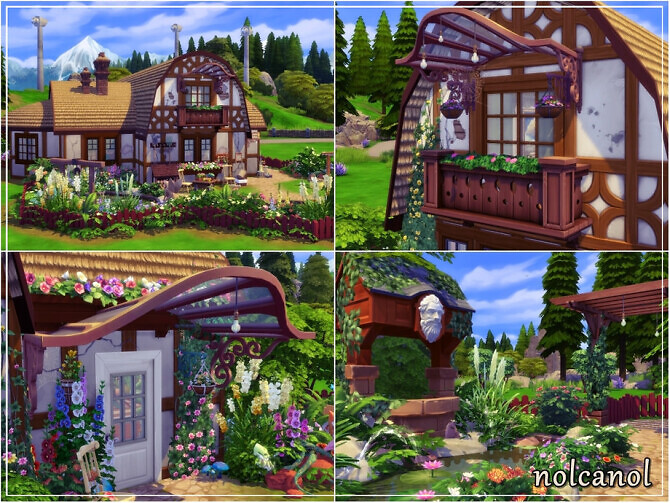 Fairy House by nolcanol at TSR » Sims 4 Updates