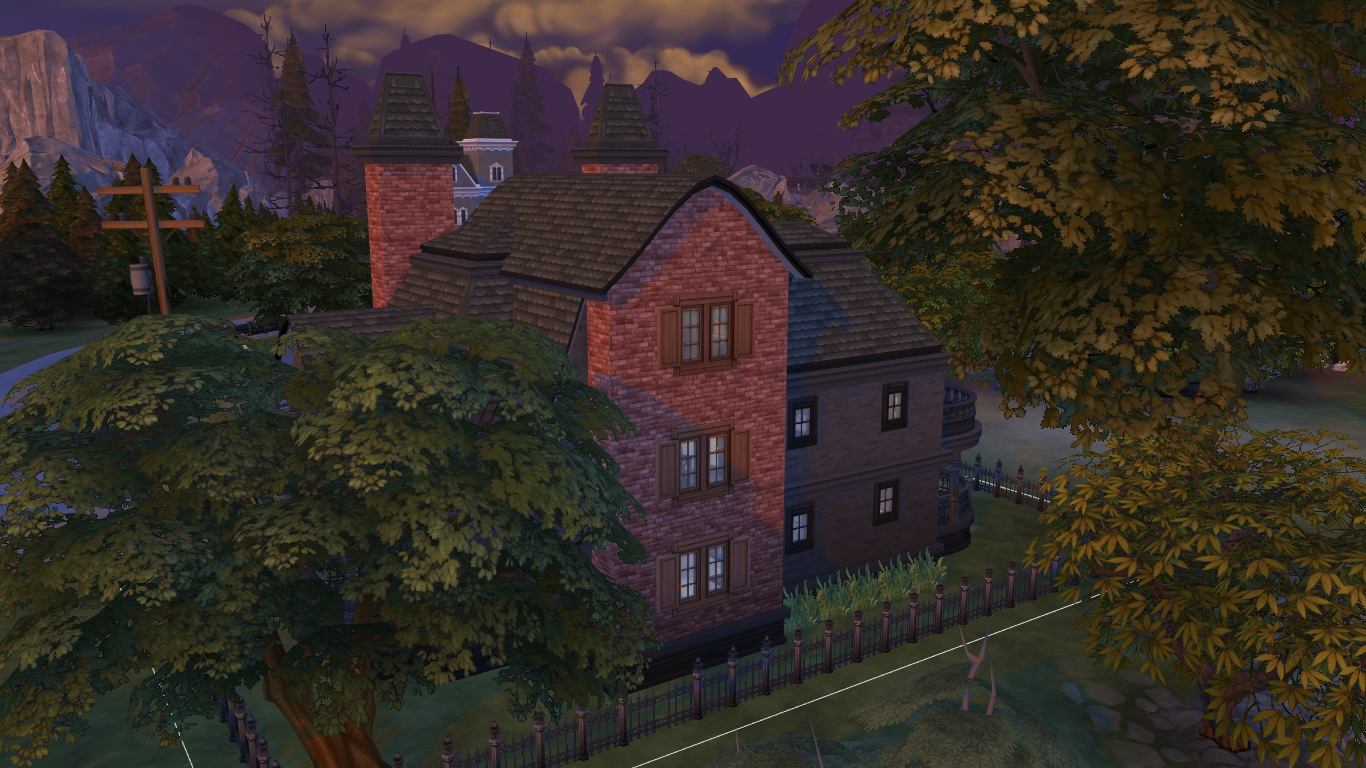 Half haunted Home by iSandor at Mod The Sims 4 » Sims 4 Updates