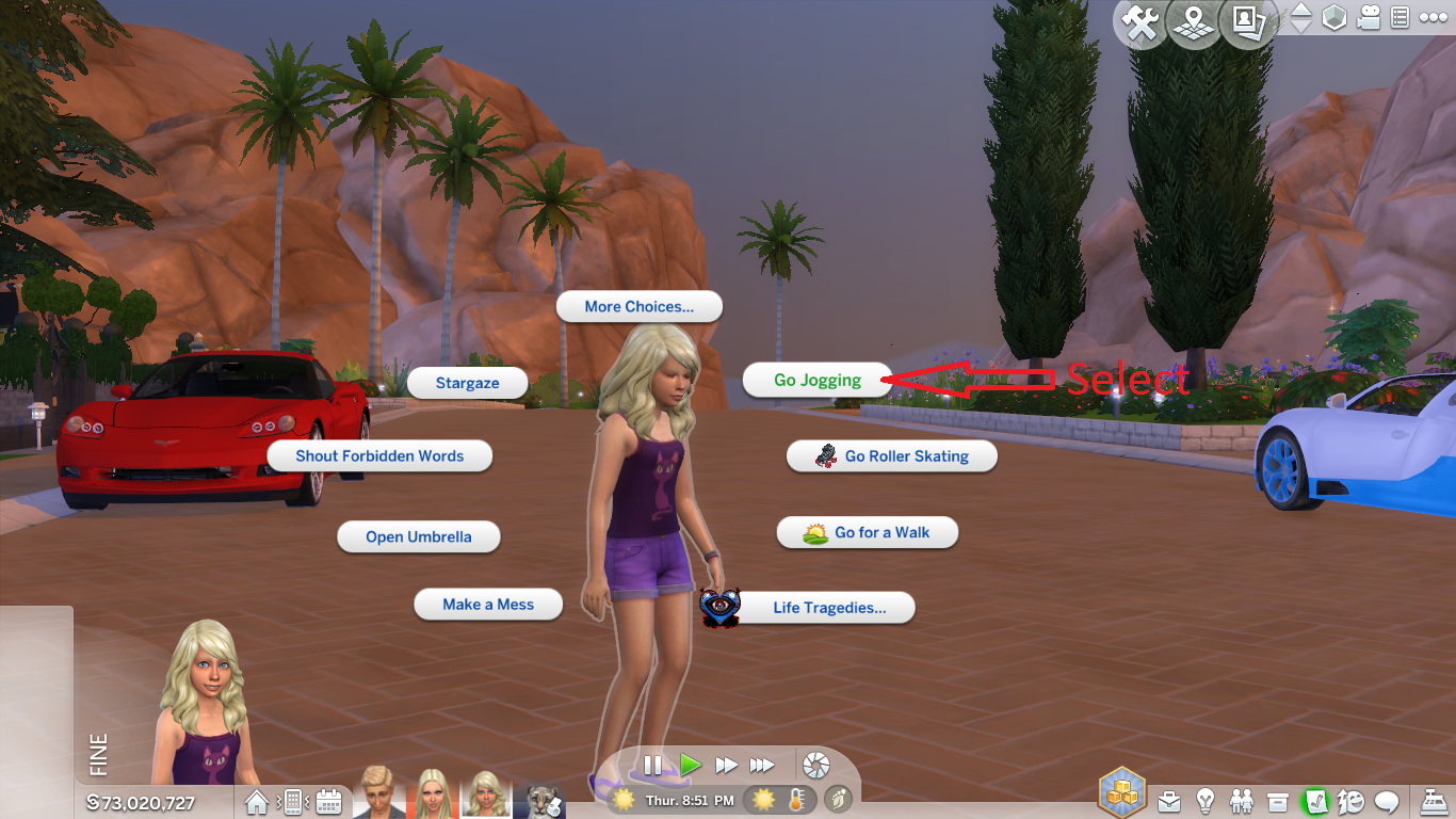 Kids can jog by randyxx at Mod The Sims 4 » Sims 4 Updates