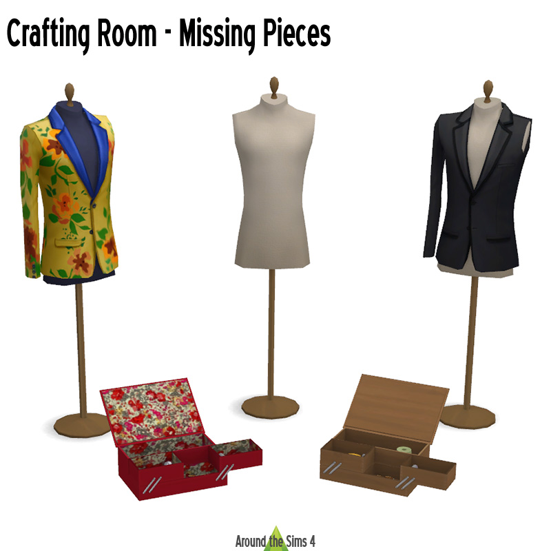 Crafting room Missing pieces at Around the Sims 4 » Sims 4 Updates