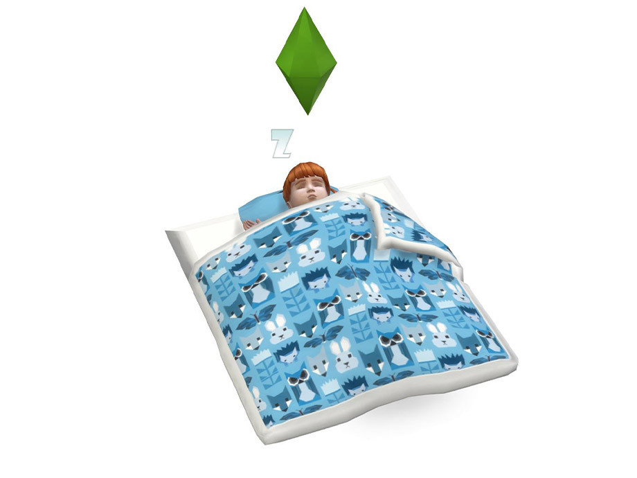 Sims 4 Functional Sleeping Bag