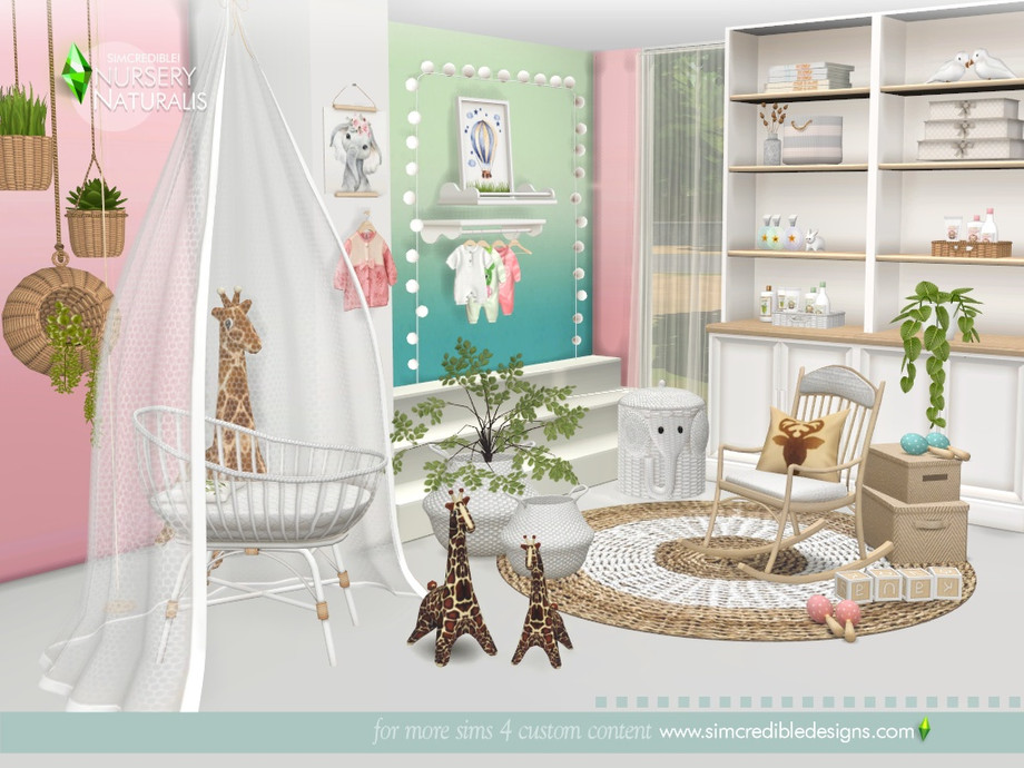 Naturalis Nursery by SIMcredible at TSR » Sims 4 Updates