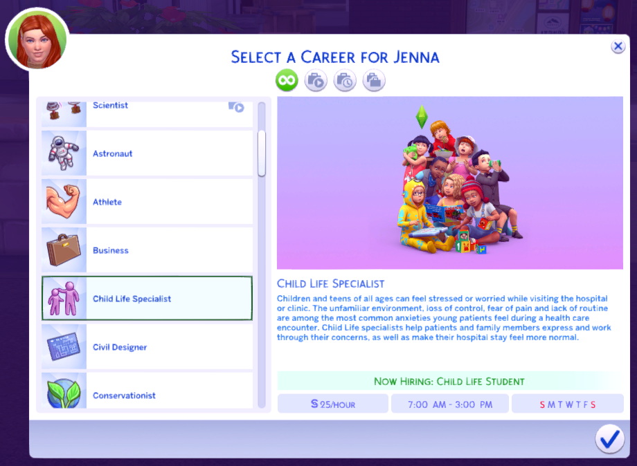 Child Life Specialist Career by ItsKatato at Mod The Sims 4 » Sims 4