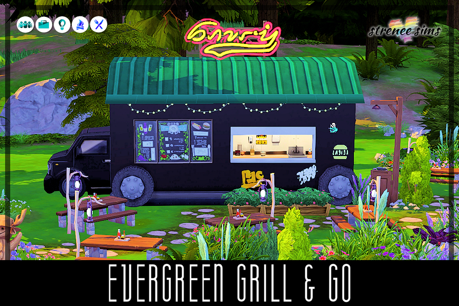 Evergreen Grill & Go at Strenee Sims » Sims 4 Updates