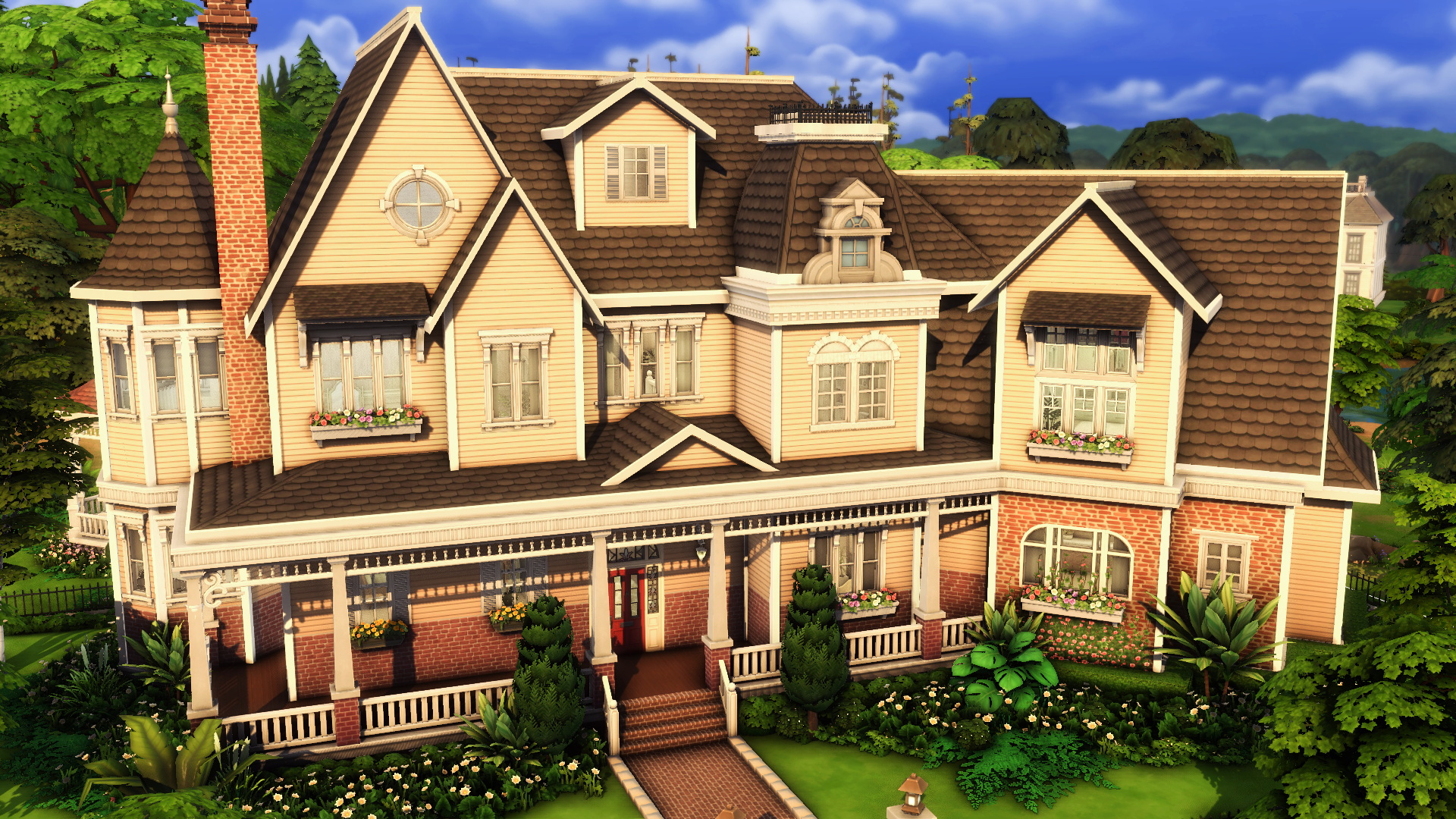 Victorian Manor by plumbobkingdom at Mod The Sims 4 » Sims 4 Updates
