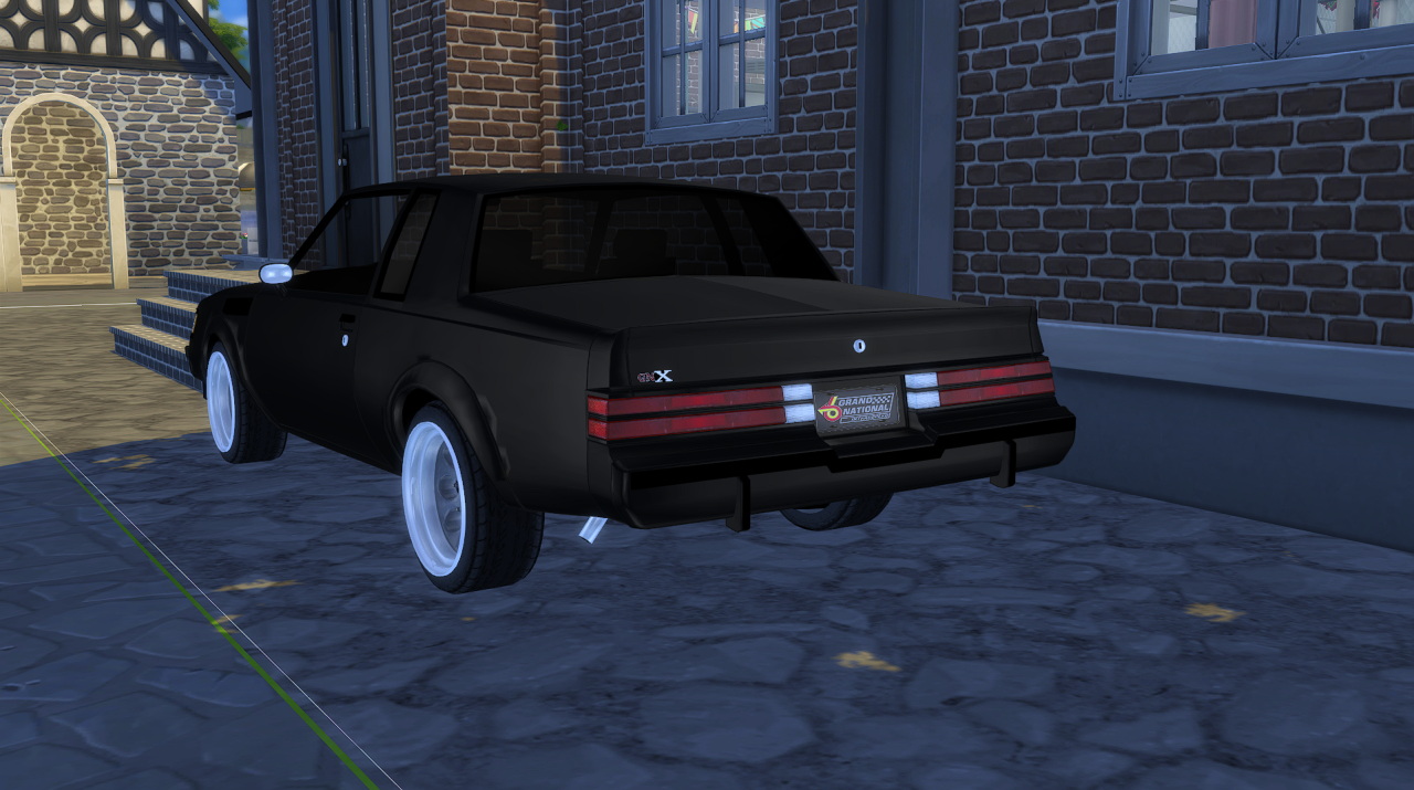 1987 Buick GNX at Modern Crafter CC » Sims 4 Updates