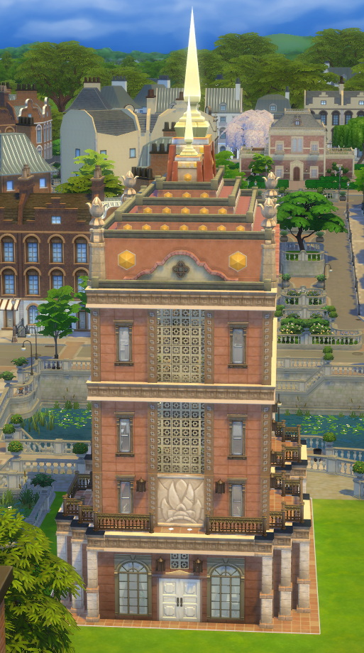 Yaxkin Tower Apartment Building at Mod The Sims 4 » Sims 4 Updates