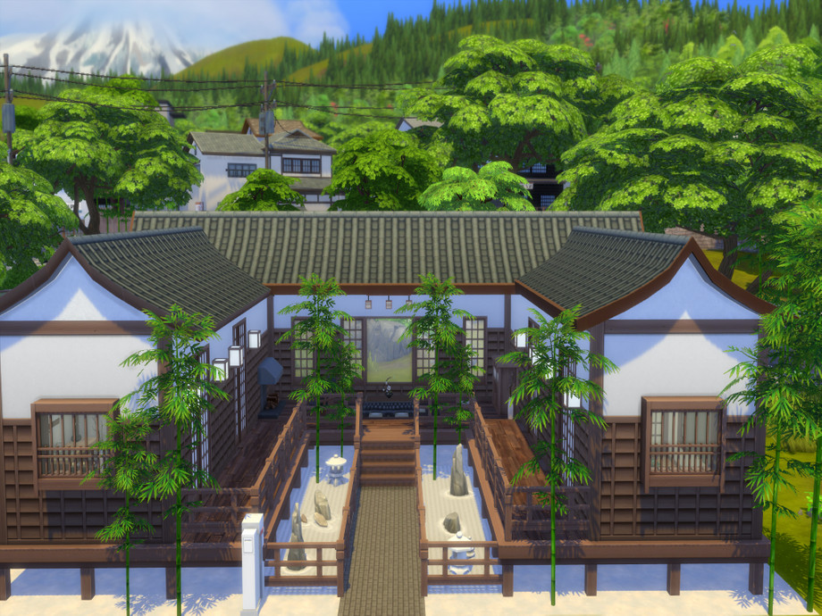 Japanese House by susancho93 at TSR » Sims 4 Updates