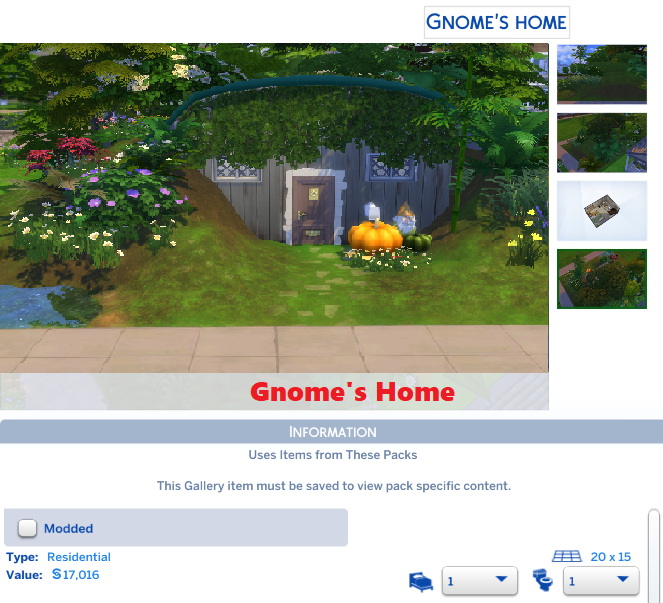 Gnome's Home Gnome Alone by PurrSimity at Mod The Sims 4 » Sims 4 Updates