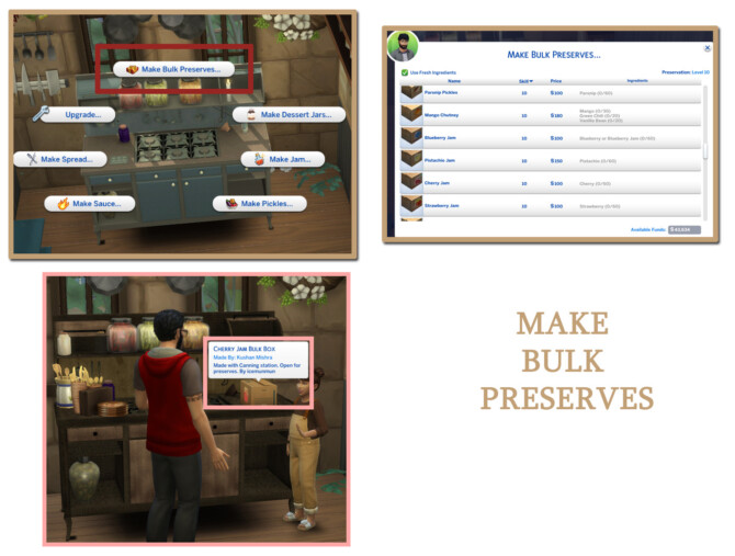 BULK CRAFTING at Icemunmun » Sims 4 Updates
