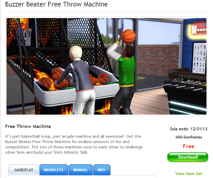 The Sims 3 Store Holiday Gifts Day 12