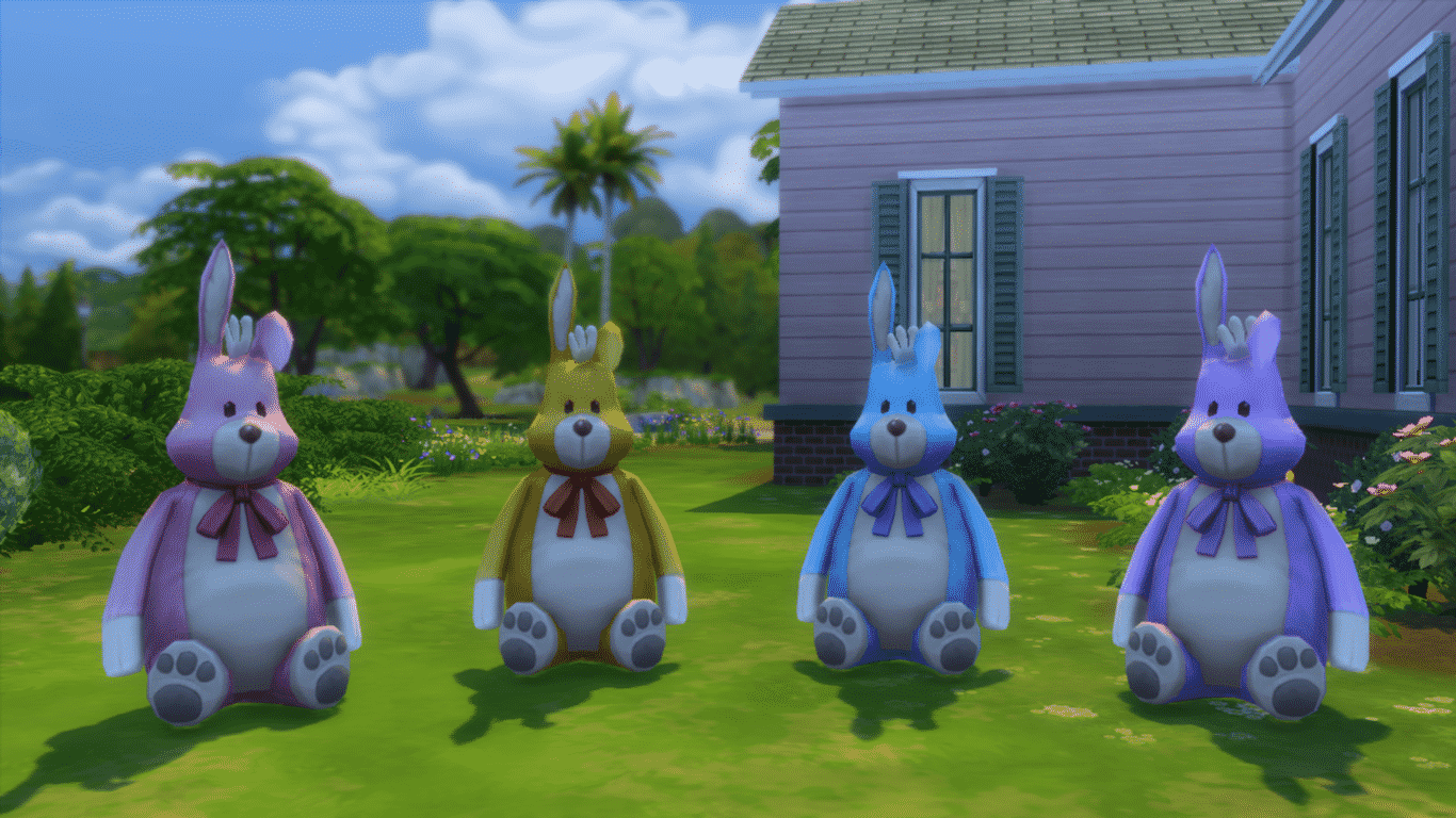 The Sims 4 Bunny Egg Hunt Challenge! Sims Community