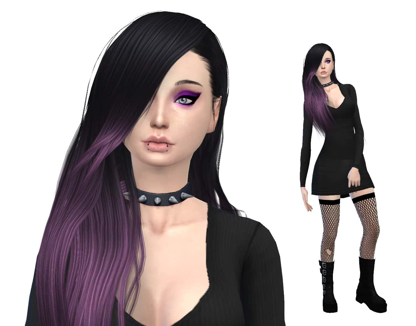 The Sims 4 CAS CC Lookbook 4