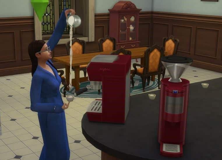 The Sims 4 Get Together New Screenshot Espresso Machine