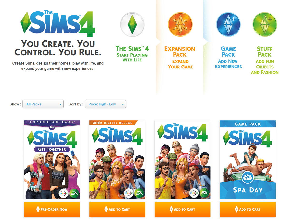All sims 4 expansion packs bopqeinteractive