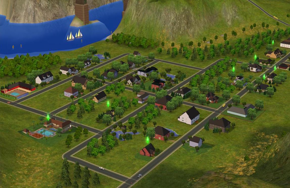 The Sims 2 Spotlight Neighbourhoods