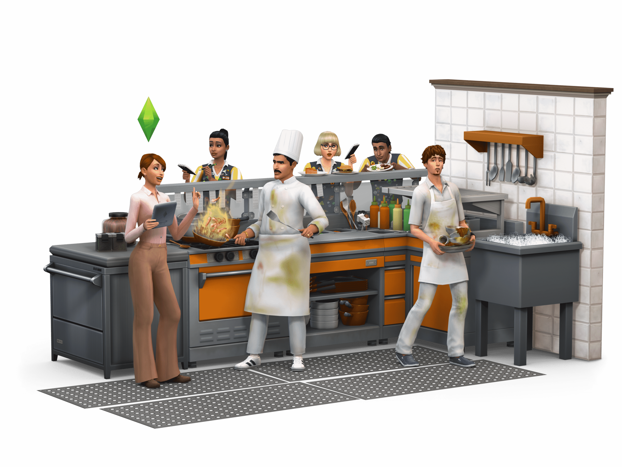 The Sims 4 Dine Out Sims Community