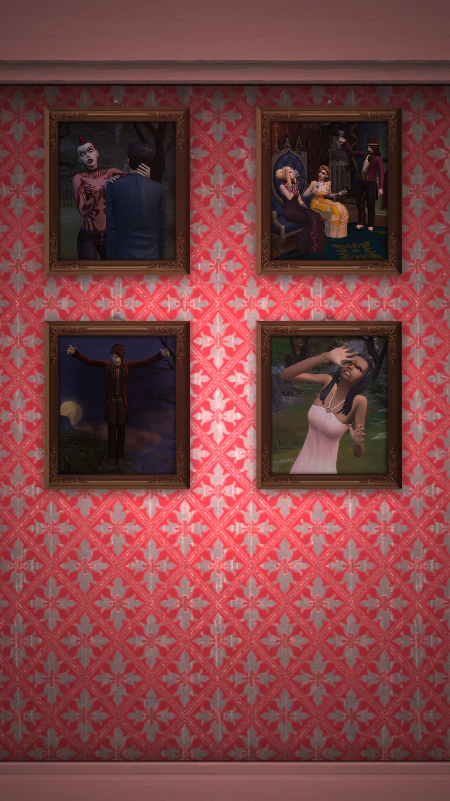 The Sims 4 Vampires Desktop & Smartphone Wallpapers