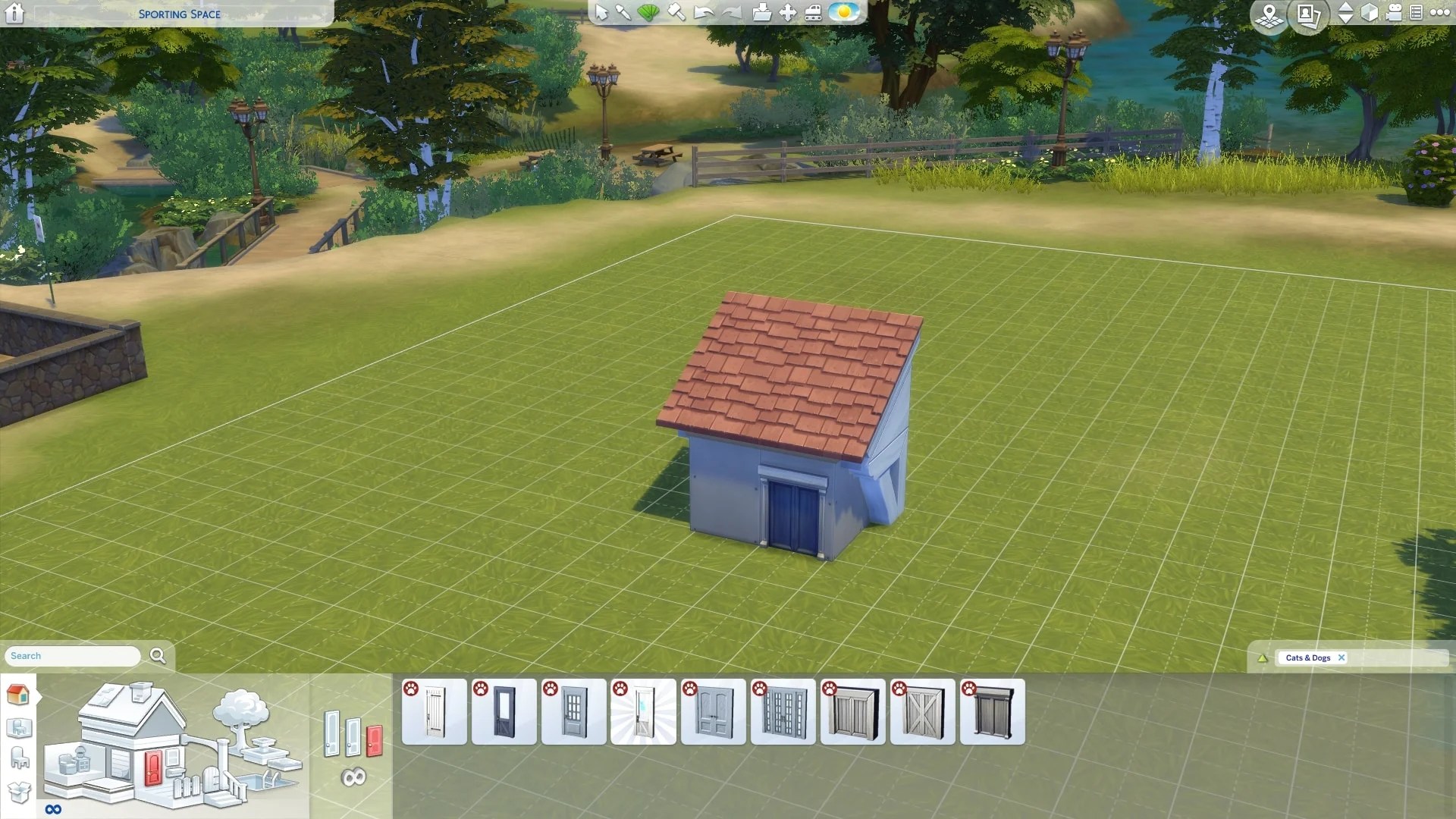 The Sims 4 Cats & Dogs Building a Custom Pet House
