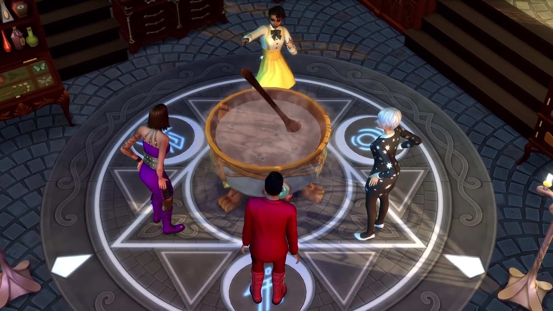 Sims 4 Realm of Magic Cheats How to Increase Spellcaster