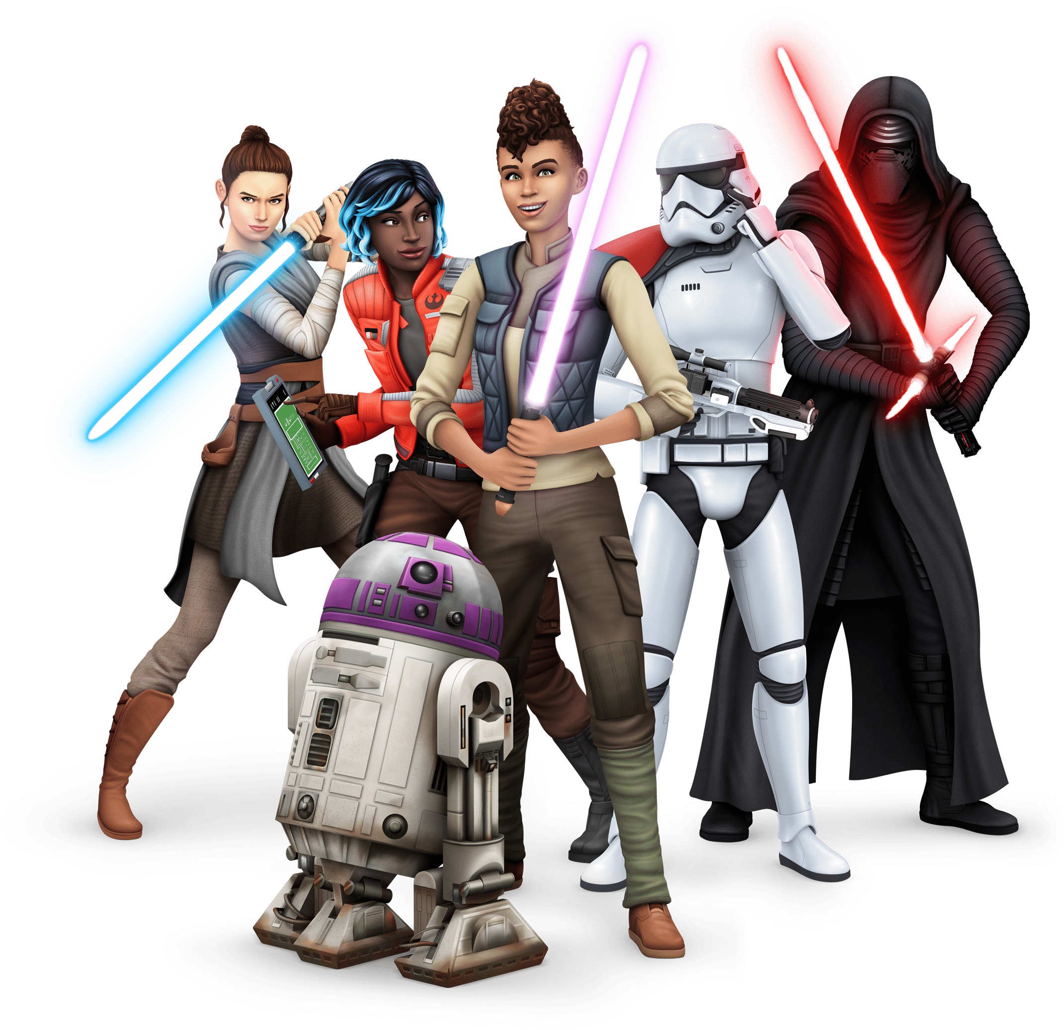 The Sims 4 Star Wars Journey to Batuu Official Assets