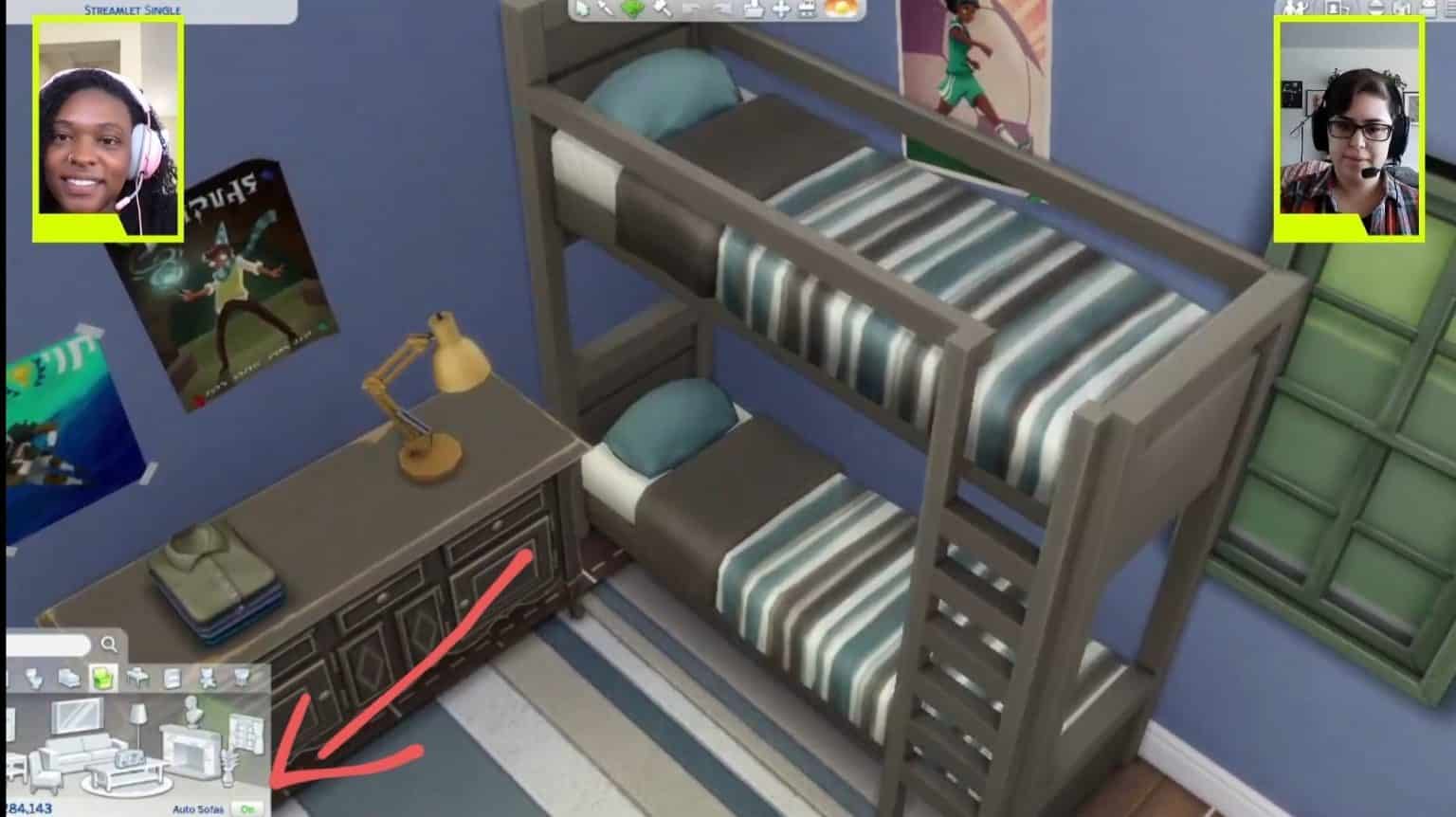 A New "Sofa Feature" has been accidentally revealed for The Sims 4