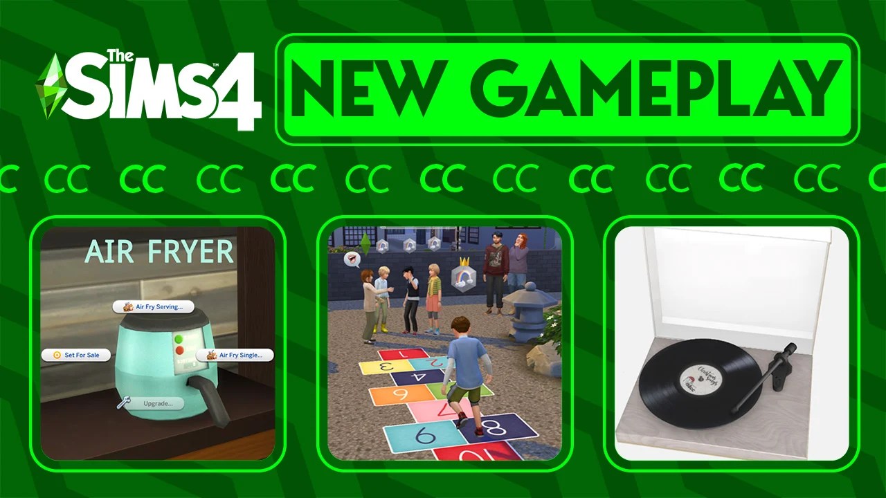 Sims 4 Functional CC Base Game Compatible Objects