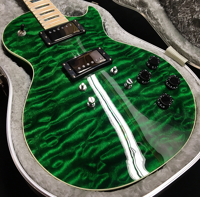 Custom Gibson Les Paul Kit Guitar 5A Quilted Maple Top Sims Guitar