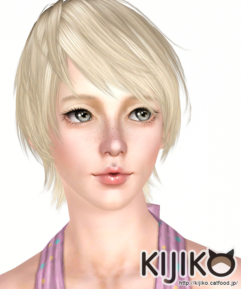 Onion Princess hairstyle by Kijiko Sims 3 Hairs