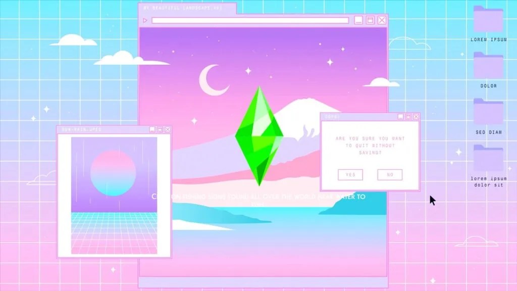 50+ Custom Sims 4 Loading Screen | Loading Screen Aesthetics