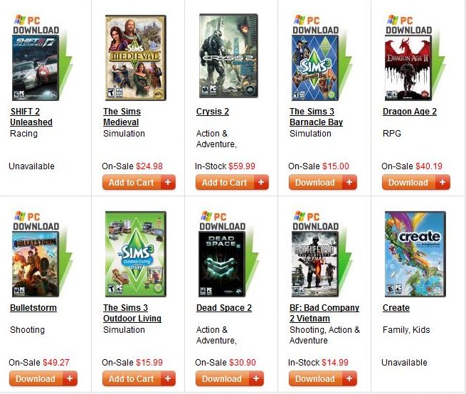 EAGames Sales on Select Sims Games! SimsVIP