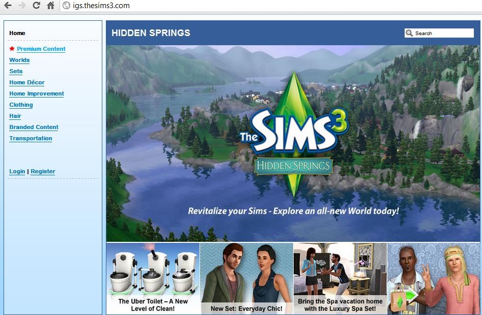 Issues with The Sims 3 Store Work Around SimsVIP