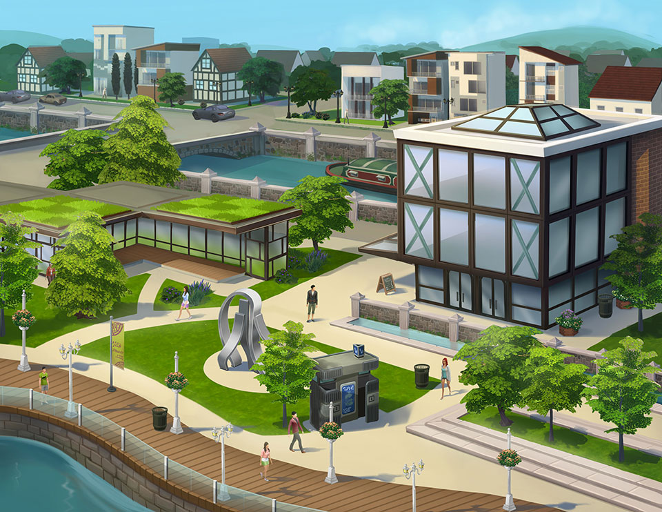 Community Blog How We Built Windenburg in The Sims 4's Get Together