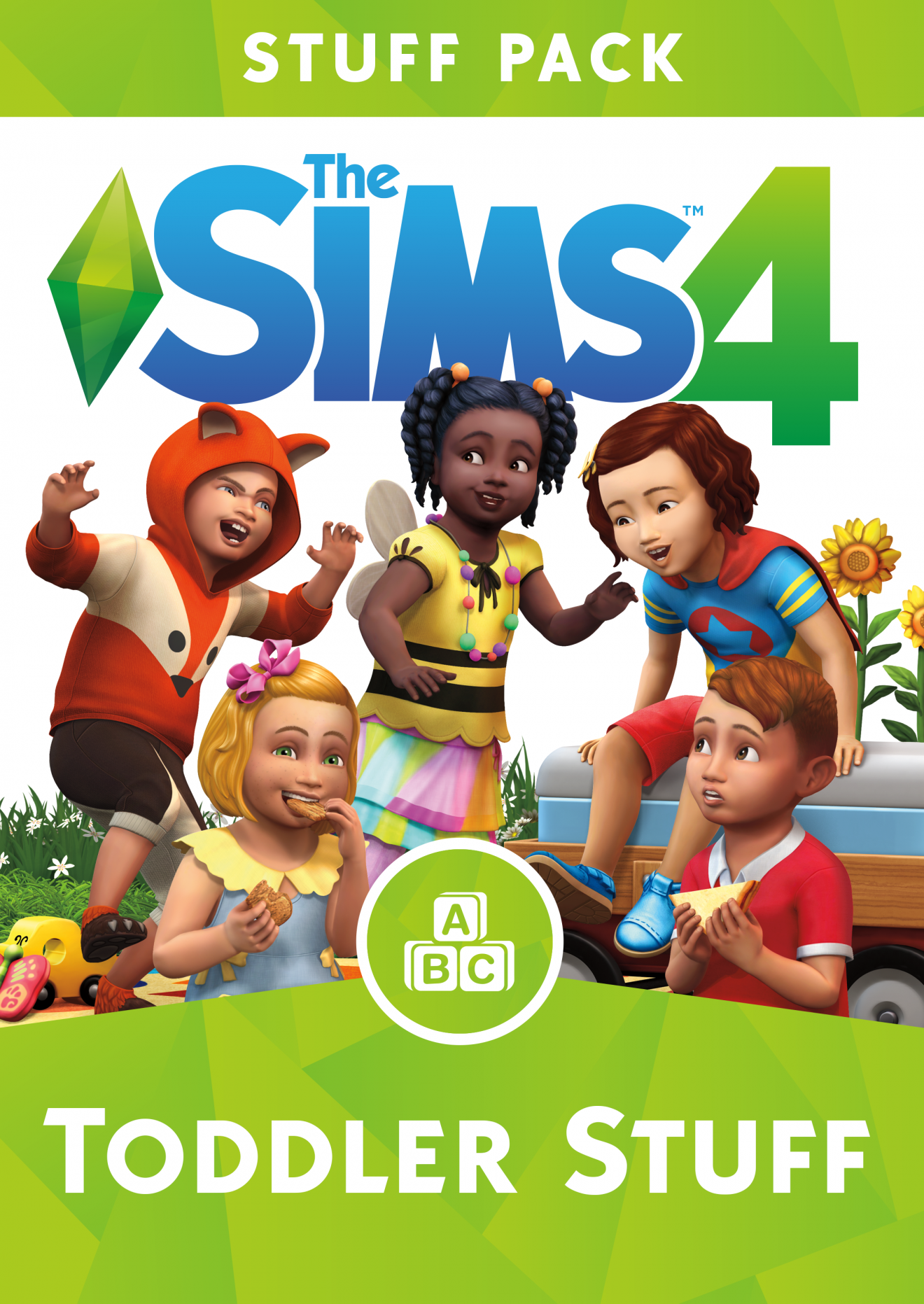 The Sims 4 Toddler Stuff Official Logo, Box Art, & Renders SimsVIP