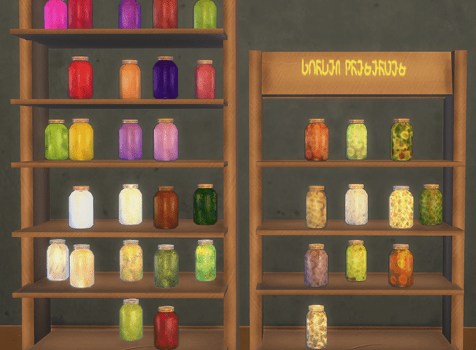 The Sims 4 Functional Canning Station & Canning Skill Mod SimsVIP