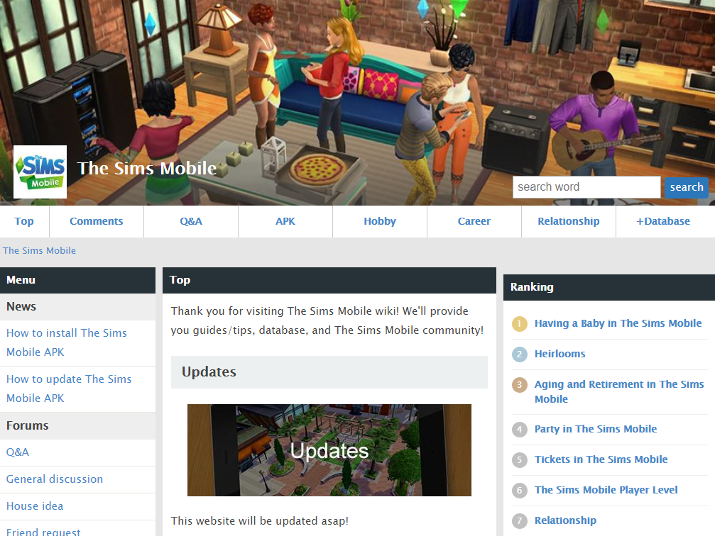 The Sims Mobile Guides, Tutorials, and Help With the Game SimsVIP