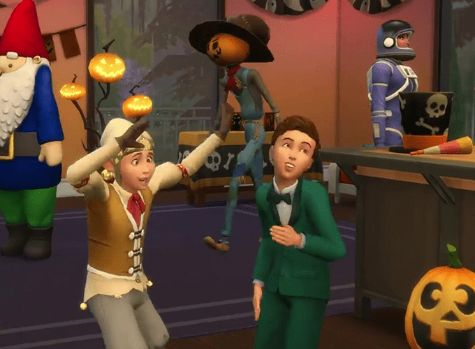 The Sims 4 Seasons Trick or Treating, Season Lengths, Screens/Video (Q