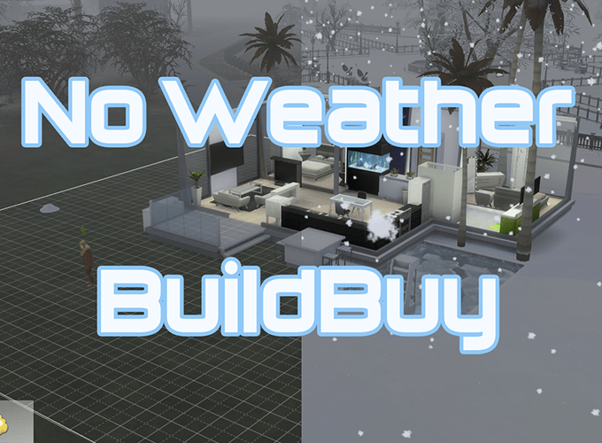 Sims 4 weather mod