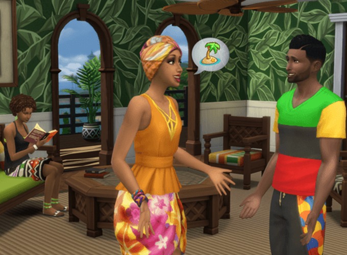 The Sims 4 CaribbeanInspired Content, Ceiling Fans, Sliding Doors and