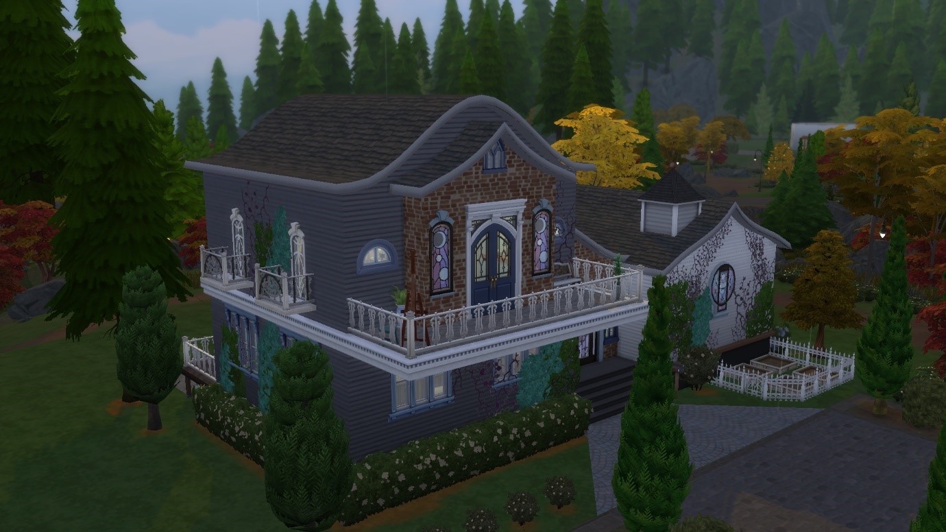 The sims 4 custom content houses realm of magic wholewater